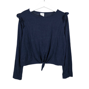 Unisex Polarn O. Pyret - Tricot shirt, size 122 - 128 - Blue (1)
