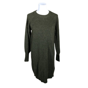 Unisex Selected - Knit dress, size 34 - Green (1)