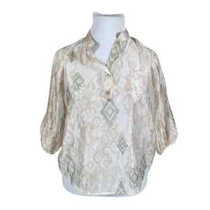Unisex Andromede Paris - Blouse, size 42 - Beige (1)