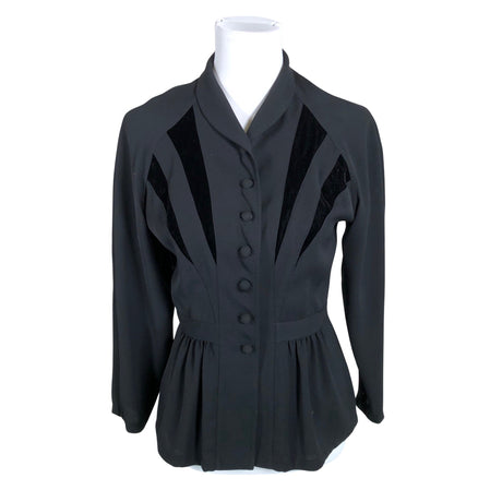 Unisex Elinette - Blouse, size 34 - Black ()
