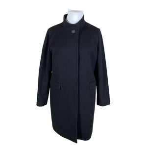 Unisex Cinzia Rocca - Wool coat, size 46 - Black (1)
