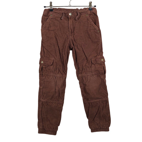 Unisex Polarn O. Pyret - Velvet pants, size 128 - 134 - Brown ()