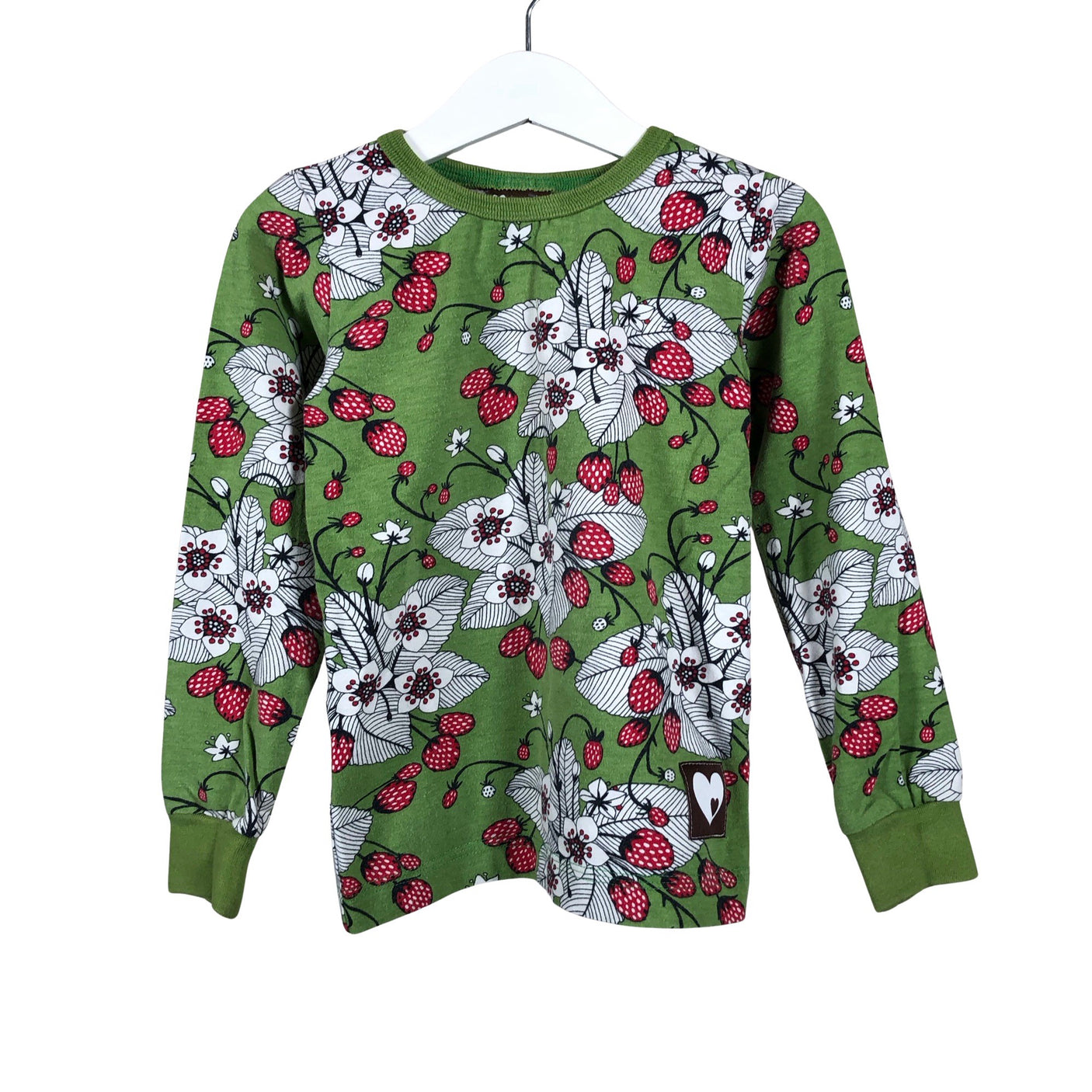 Unisex Maitotyttö - Tricot shirt, size 104 - 110 - Green (1)