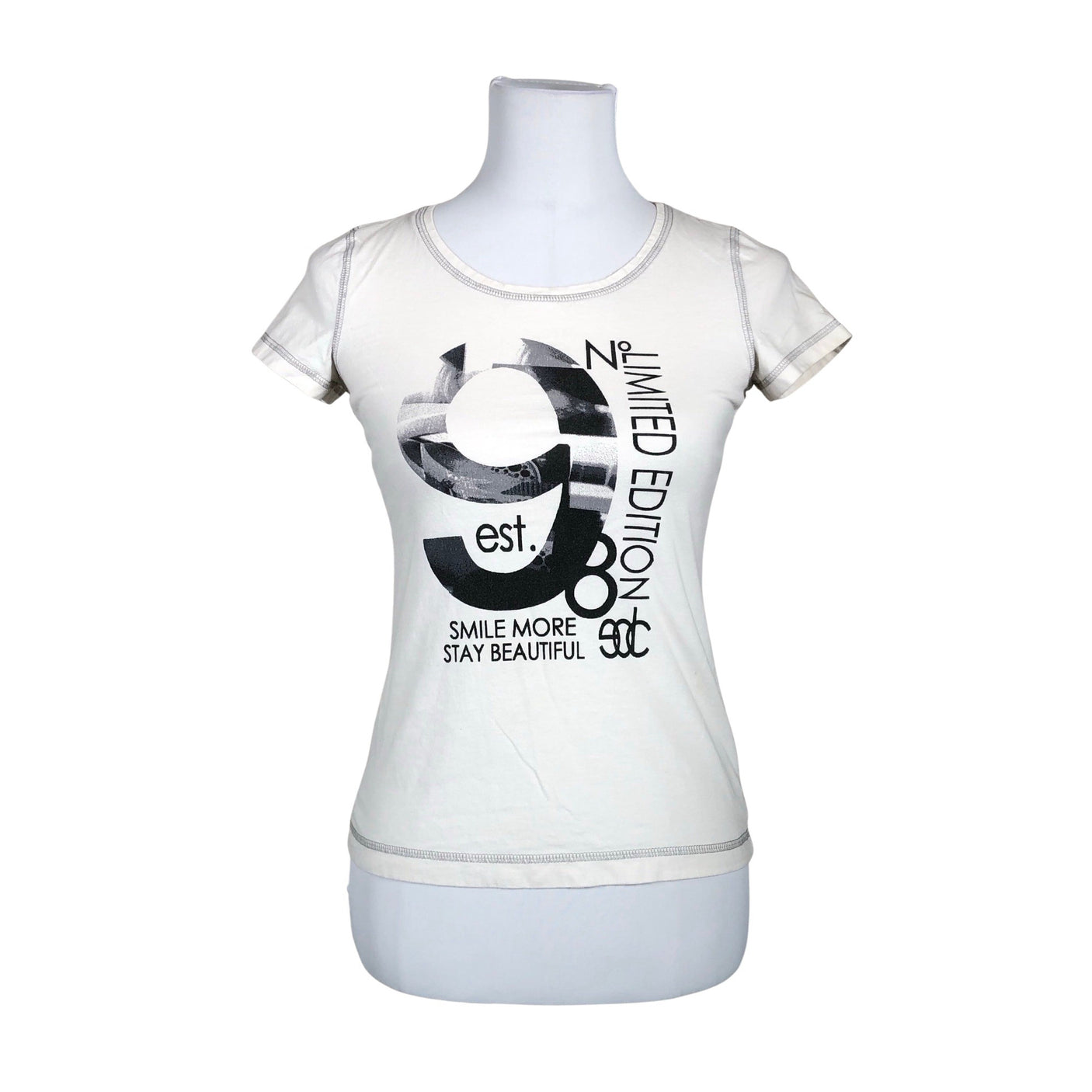 Unisex Esprit - T-shirt, size 34 - White (1)