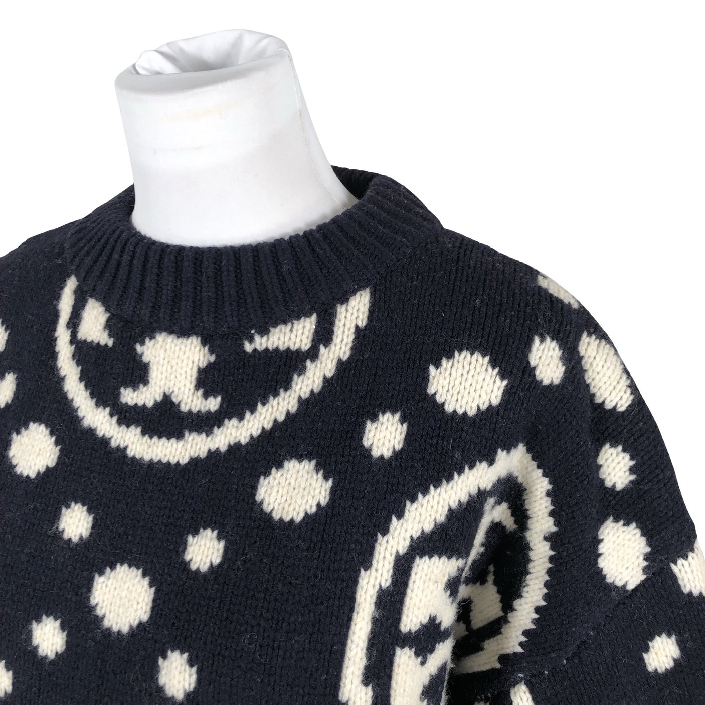 Unisex Tory Burch - Sweater, size 38 - Blue (2)