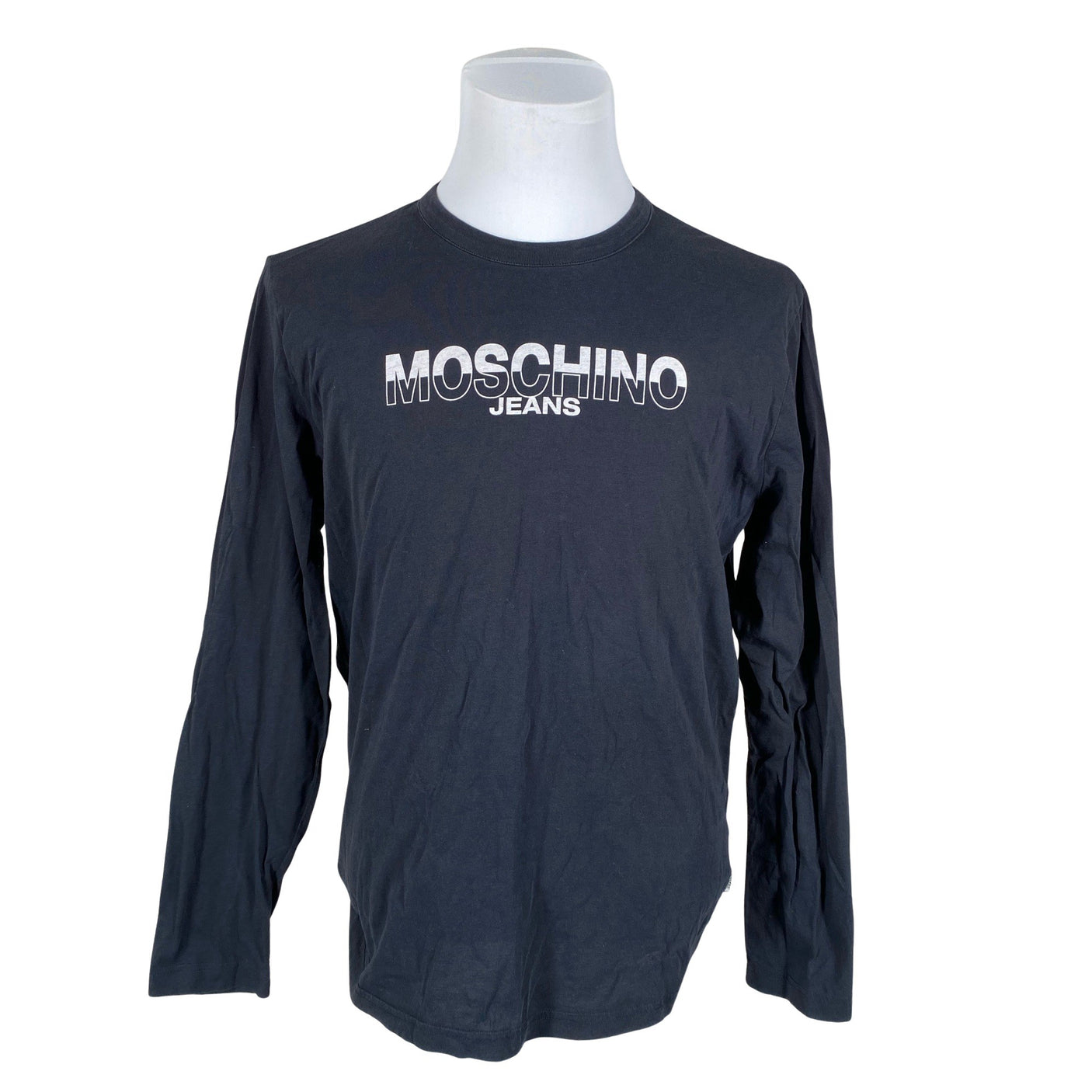 Unisex Moschino Jeans - Tricot shirt, size L - Black (1)