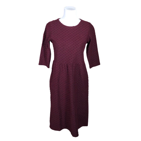 Unisex Aarrelabel - Tricot dress, size 36 - Wine red ()