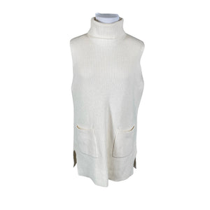 Unisex Nanso - Knit tunic, size 42 - Natural white (1)