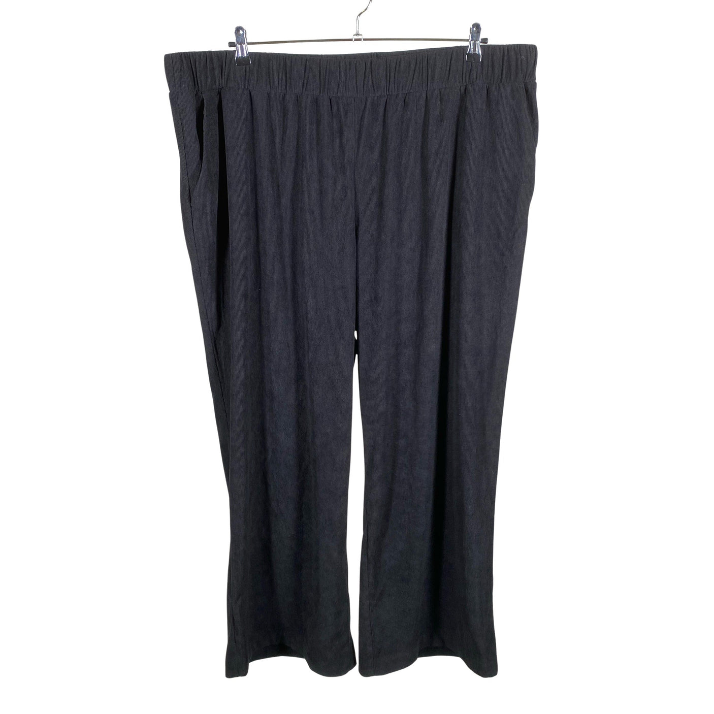 Unisex Zizzi - Velvet pants, size 54 - Black (1)