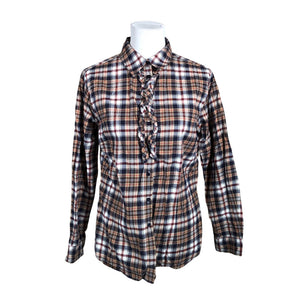Unisex Marco Pecci - Collared shirt, size 40 - Brown (1)