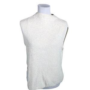Unisex &Other Stories - Knit vest, size 38 - Natural white (1)