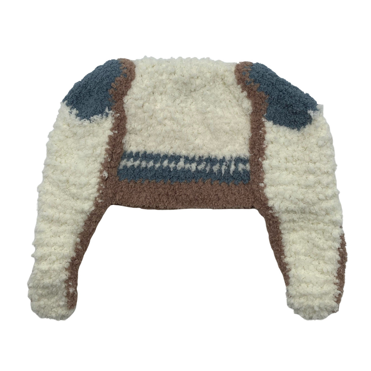 Unisex Handmade - Winter beanie, size 50 - 52 cm - Natural white (2)