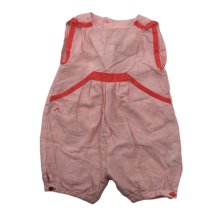 Unisex Chateau de sable - Overalls, size 62 - 68 - Red ()