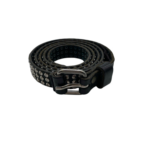 Unisex Martinica - Leather belt, size Ei kokoa - Black ()