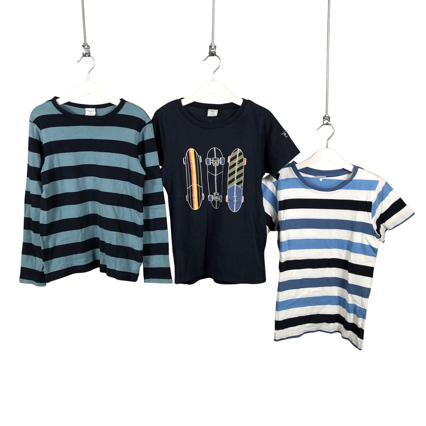 Unisex Polarn O. Pyret - T-shirt, size 128 - 134 - Blue (1)