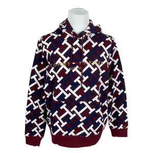 Unisex Tommy Hilfiger - Hoodie, size XXL - Wine red (1)