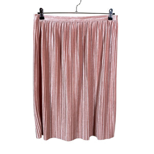 Unisex Your Face - Pleated skirt, size 42 - Light pink (1)