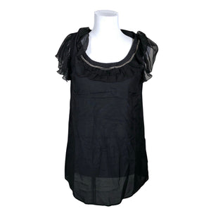 Unisex Esprit - Party top, size 38 - Black (1)