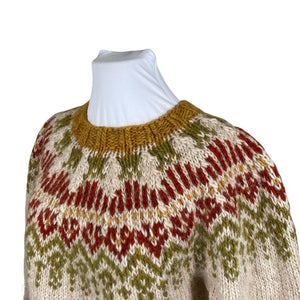 Unisex Handmade - Sweater, size 46 - Beige (3)