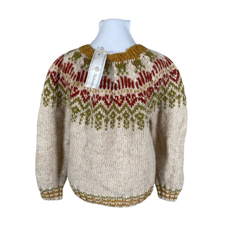 Unisex Handmade - Sweater, size 46 - Beige (2)