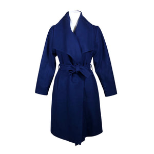 Unisex Mia & Leela - Wool coat, size 38 - Blue (1)