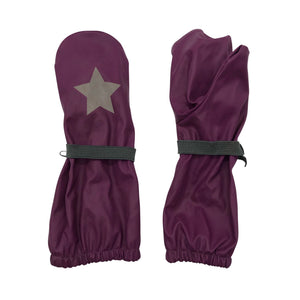 Unisex HC Kids wear - Rain mittens, size 4 - 5 vuotta - Violet (1)