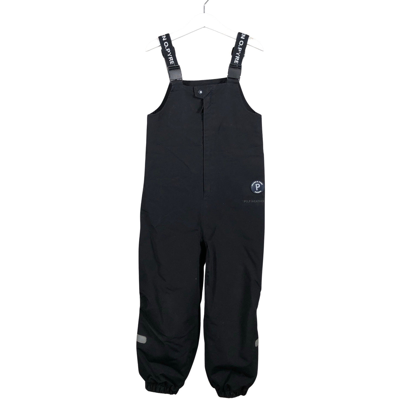 Unisex Polarn O. Pyret - Spring/Fall pants, size 110 - 116 - Black (1)
