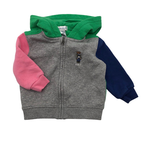 Unisex Polo Ralph Lauren - Hoodie, size 62 - 68 - Gray ()