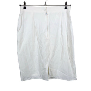 Unisex Francesca - Pencil skirt, size 42 - Natural white (2)