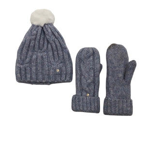 Unisex Luhta - Winter beanie, size 58 - 60 cm - Light blue (1)