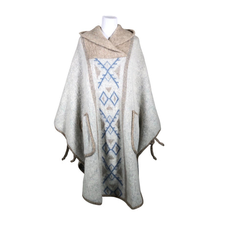 Unisex Álafoss - Poncho, size 40 - Beige ()