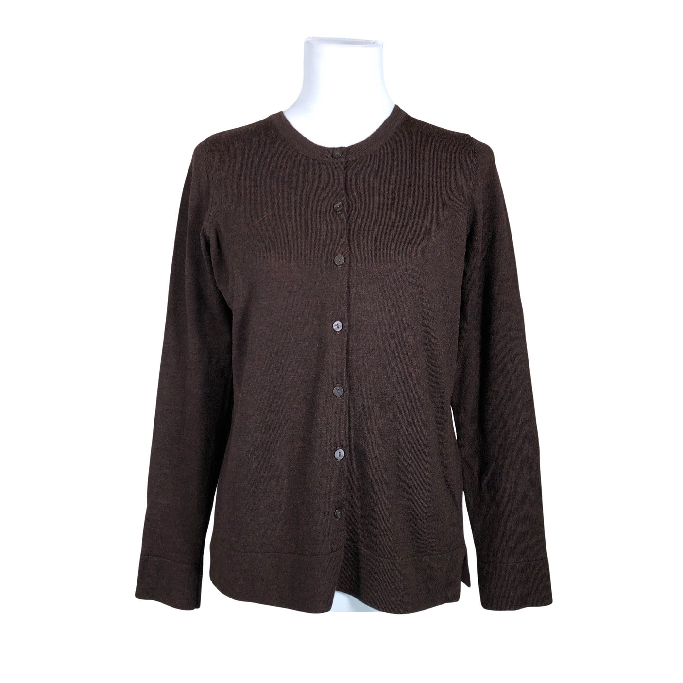 Unisex Essentials by Stockmann - Cardigan, size 38 - Brown (1)