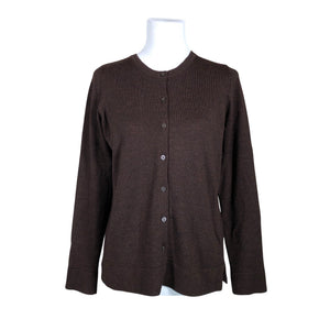 Unisex Essentials by Stockmann - Cardigan, size 38 - Brown (1)