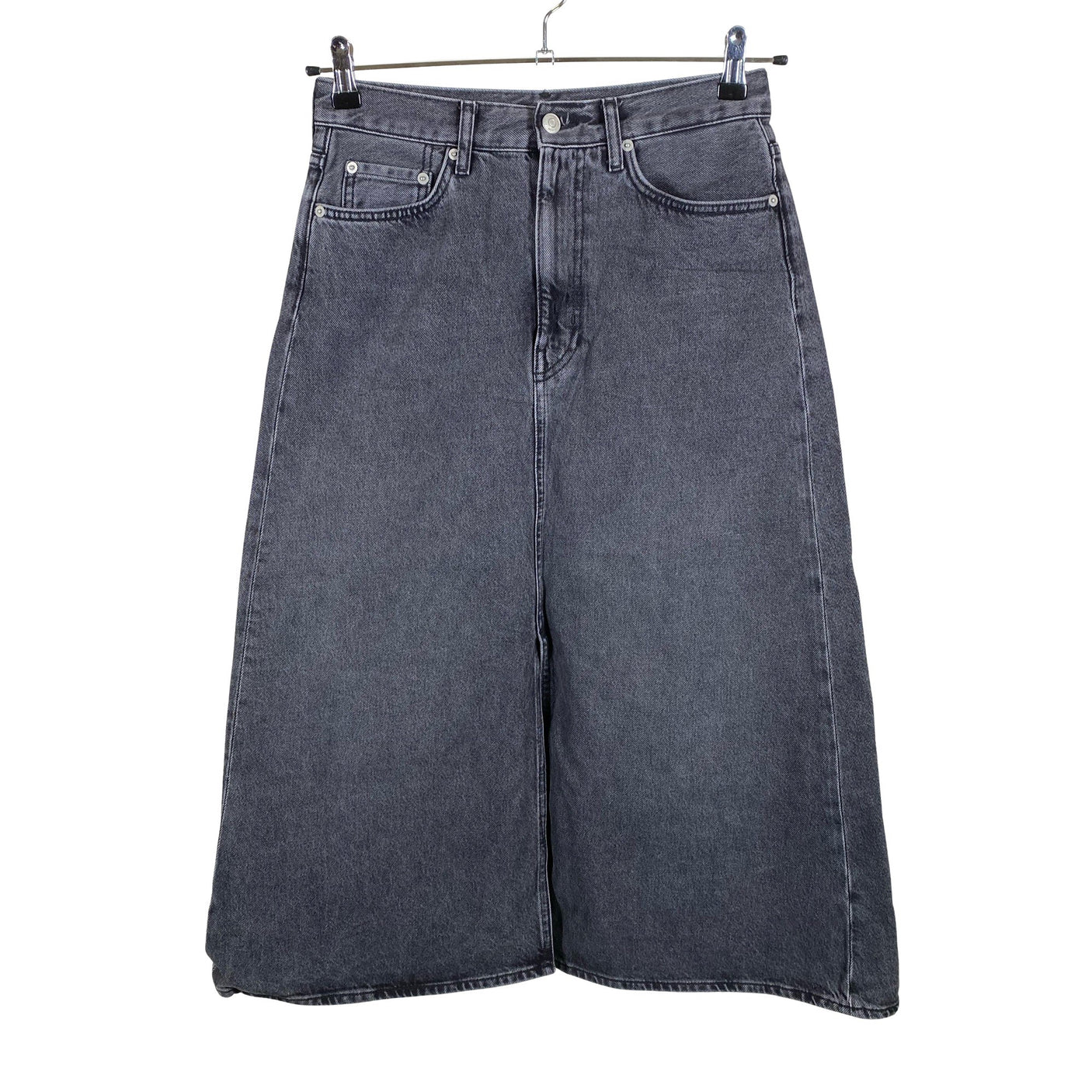 Unisex COS - Denim skirt, size 36 - Black (1)