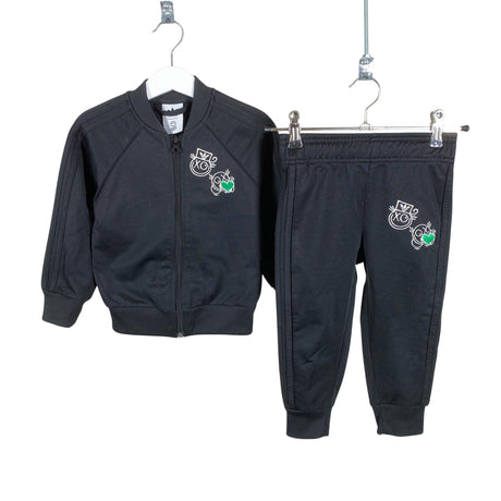 Unisex Adidas - Sports suit, size 86 - 92 - Black ()