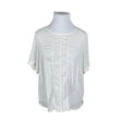 Unisex Atelier - Short-sleeved blouse, size 46 - White ()