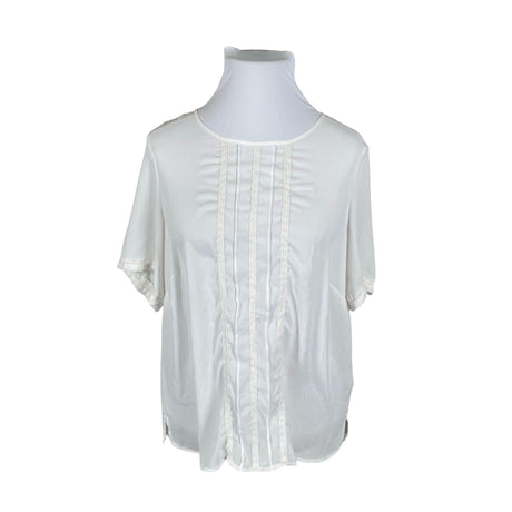 Unisex Atelier - Short-sleeved blouse, size 46 - White ()