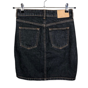 Unisex Samsoe&Samsoe - Denim skirt, size 36 - Gray (2)
