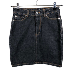 Unisex Samsoe&Samsoe - Denim skirt, size 36 - Gray (1)