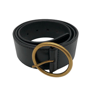 Unisex Vimoda - Leather belt, size Ei kokoa - Black (1)