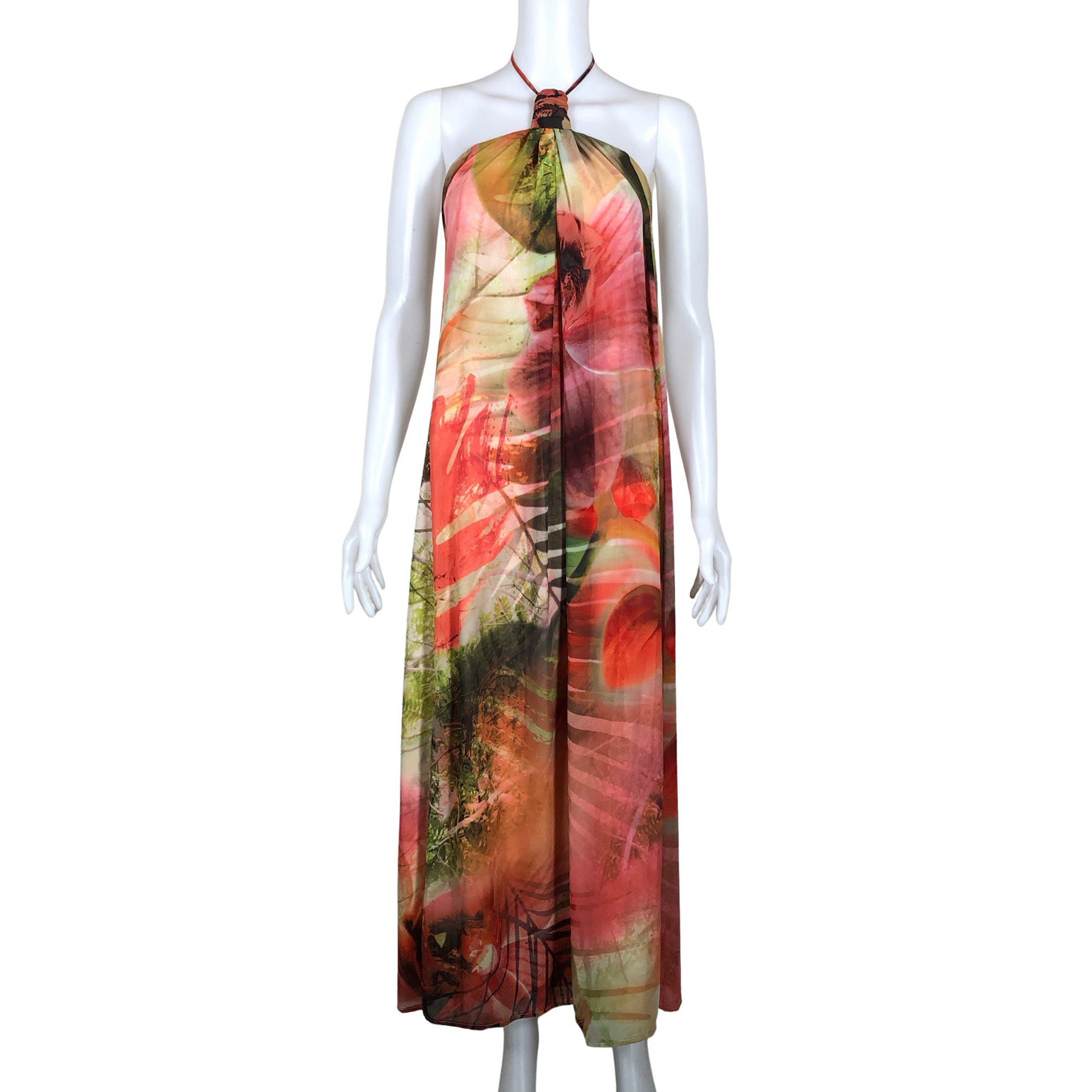 Unisex Marciano by Guess - Schiffon dress, size 34 - Orange (1)