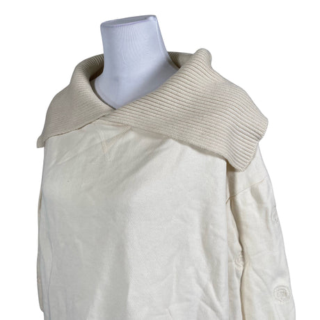 Unisex Twinset - Sweatshirt tunic, size 40 - Natural white (2)