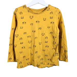 Unisex Lindex - Tricot shirt, size 116 - 122 - Yellow (1)