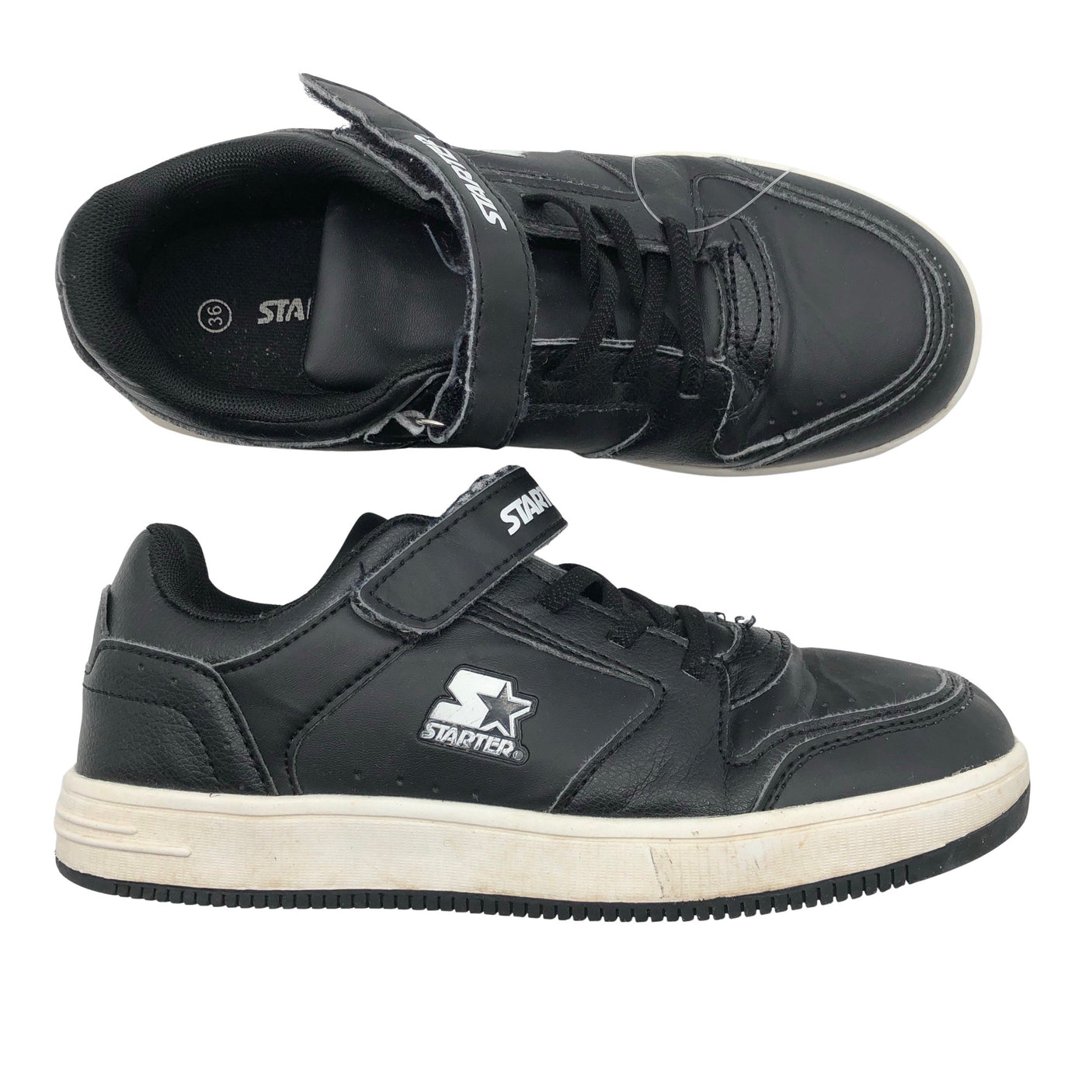 Unisex Starter - Casual sneakers, size 36 - Black (1)