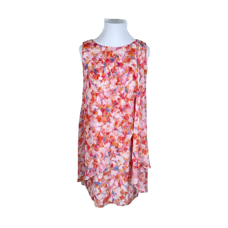Unisex Swing - Schiffon dress, size 42 - Light pink ()