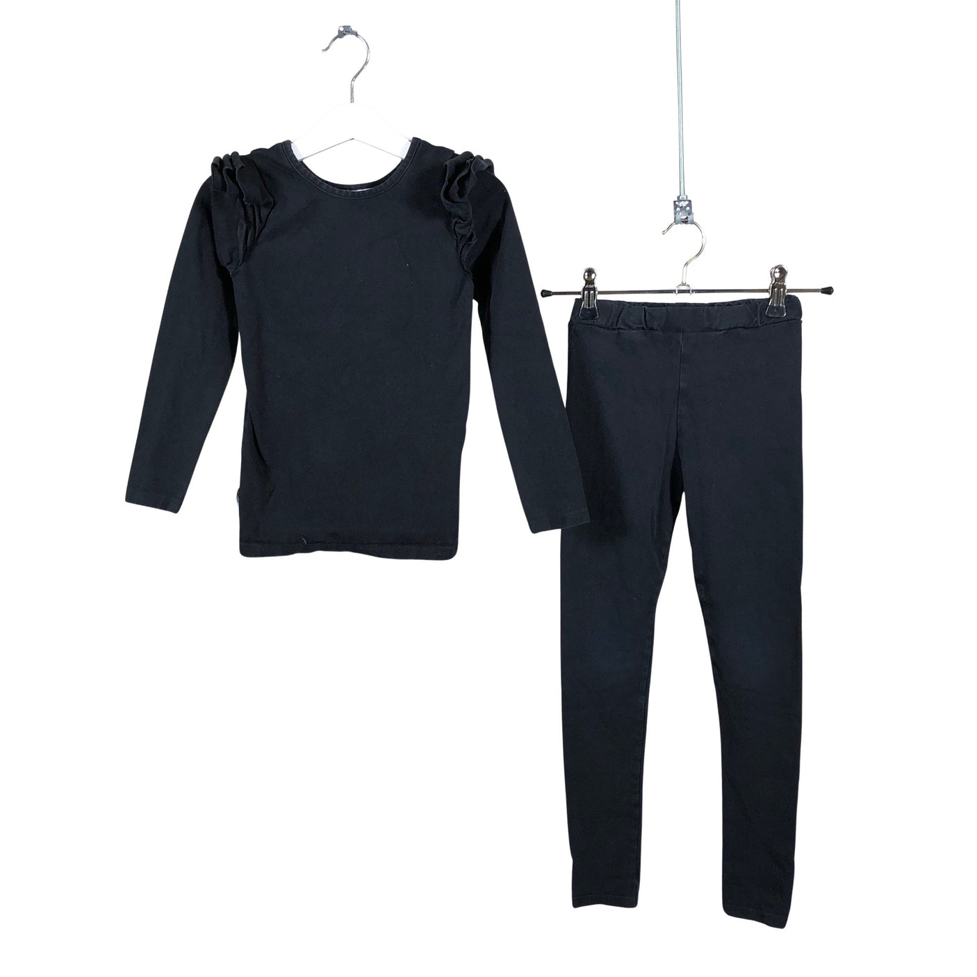 Unisex Gugguu - Tricot pants, size 110 - 116 - Black (1)