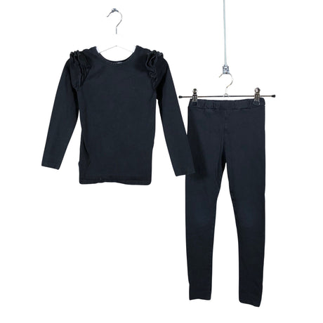 Unisex Gugguu - Tricot pants, size 110 - 116 - Black ()