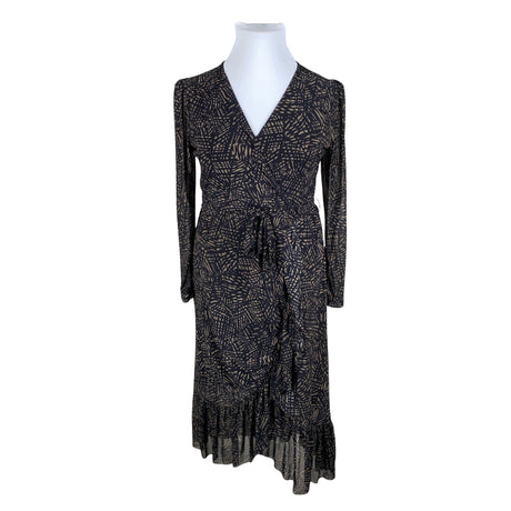 Unisex Free Quent - Schiffon dress, size 42 - Black ()