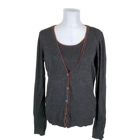 Unisex More&More - Cardigan, size 40 - Gray ()