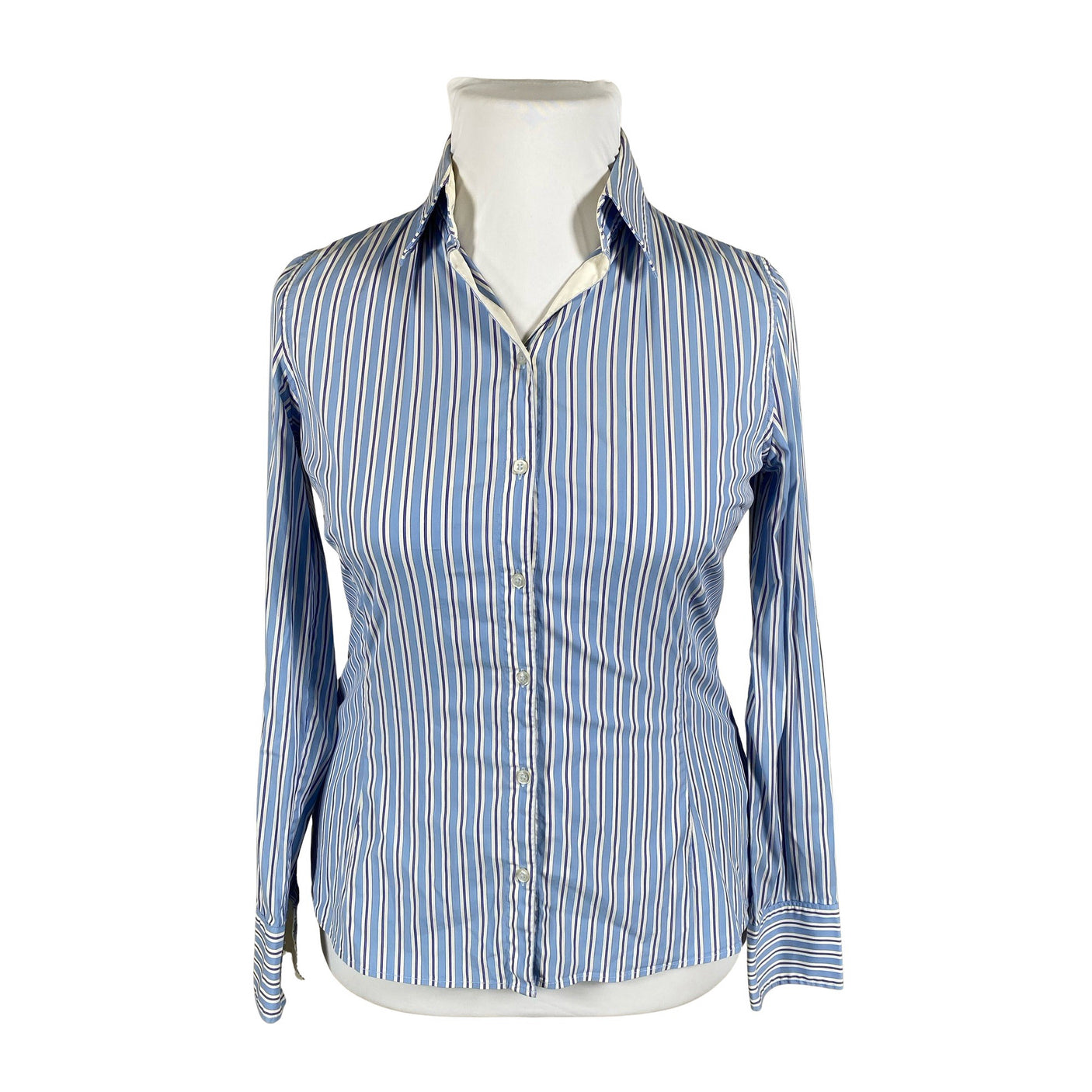 Unisex Massimo Dutti - Collared shirt, size 42 - Light blue (1)